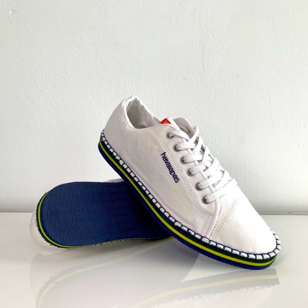 Havaianas Canvas Sneakers NIB Sz 8.5M /10W